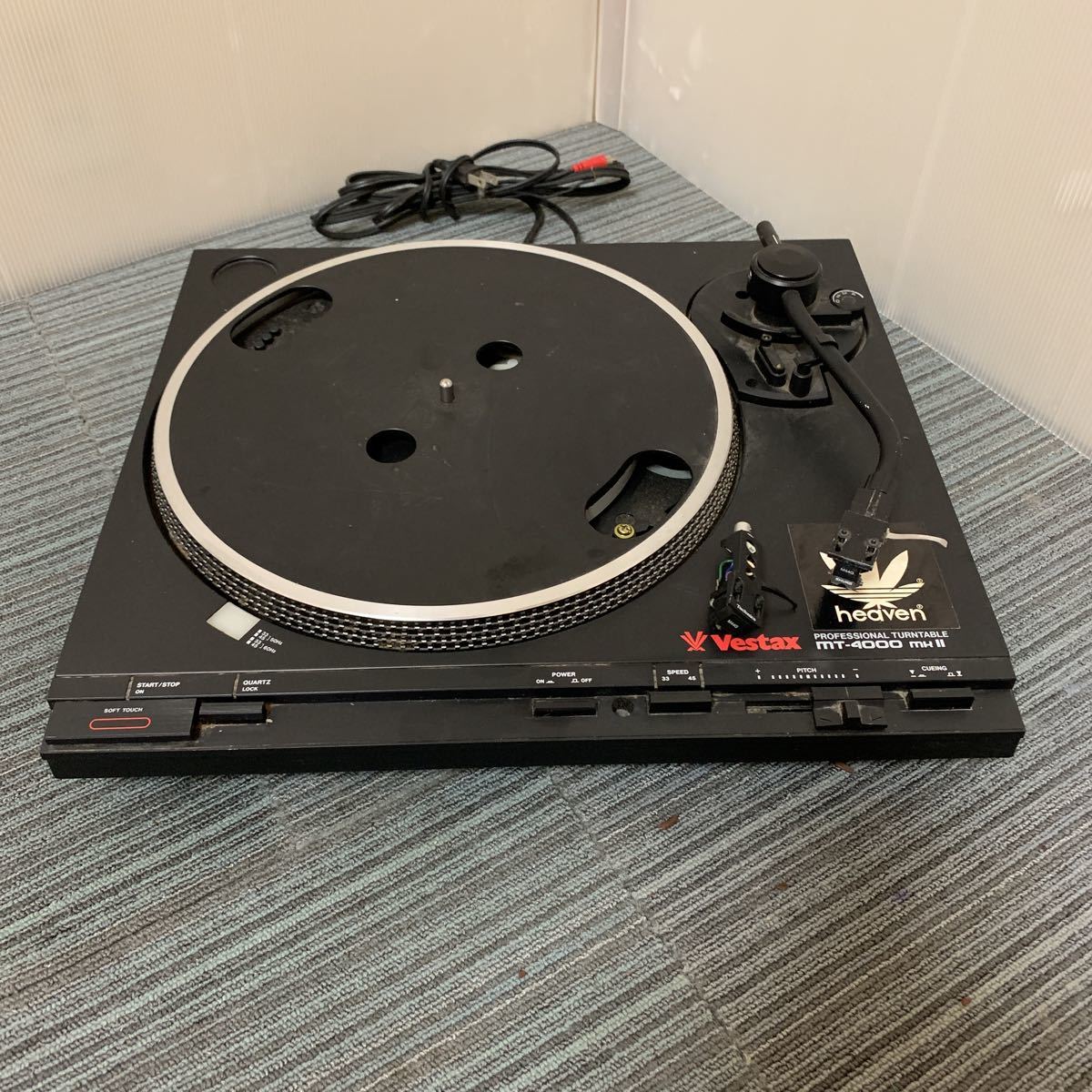 希少品】VESTAX ターンテーブル mt-4000 MK2 送料込み 希少品】VESTAX
