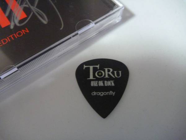 ONE OK ROCK toruさん本人使用ピック