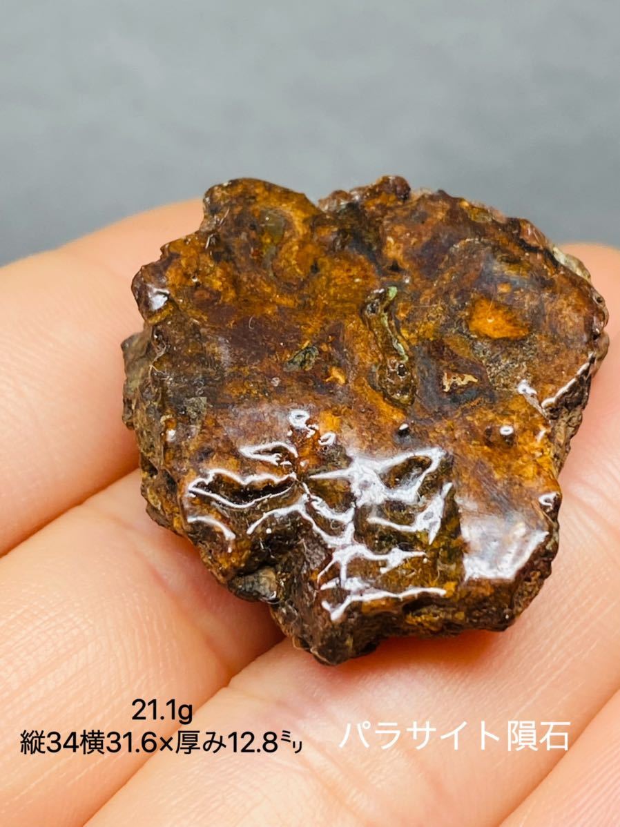 希少 宇宙パワー パラサイト隕石 セリコ隕石 リング 石鉄隕石 高品質