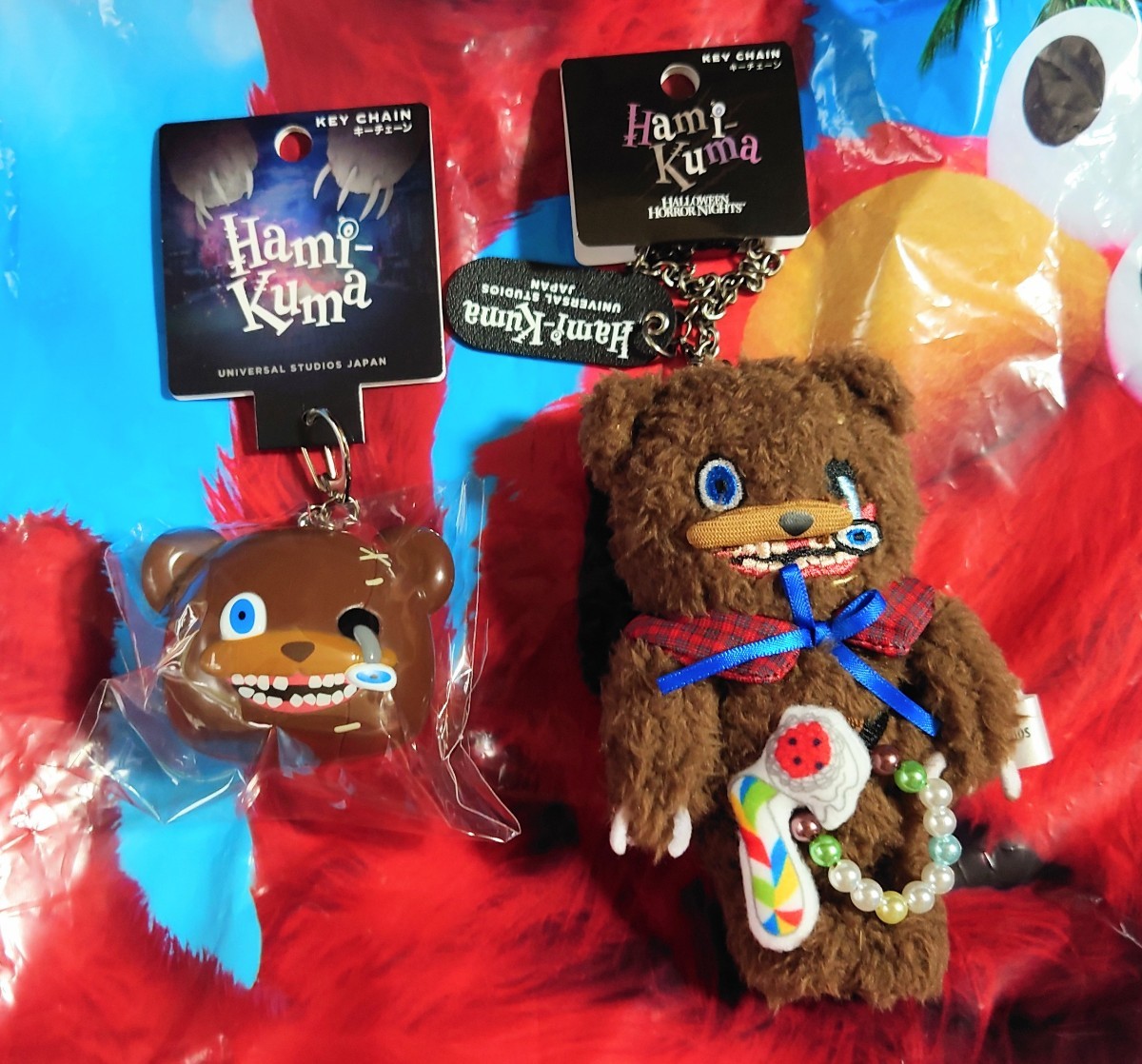 USJ ハミクマ コレクタブルキーチェーン4種セット USJ ハロウィン2025