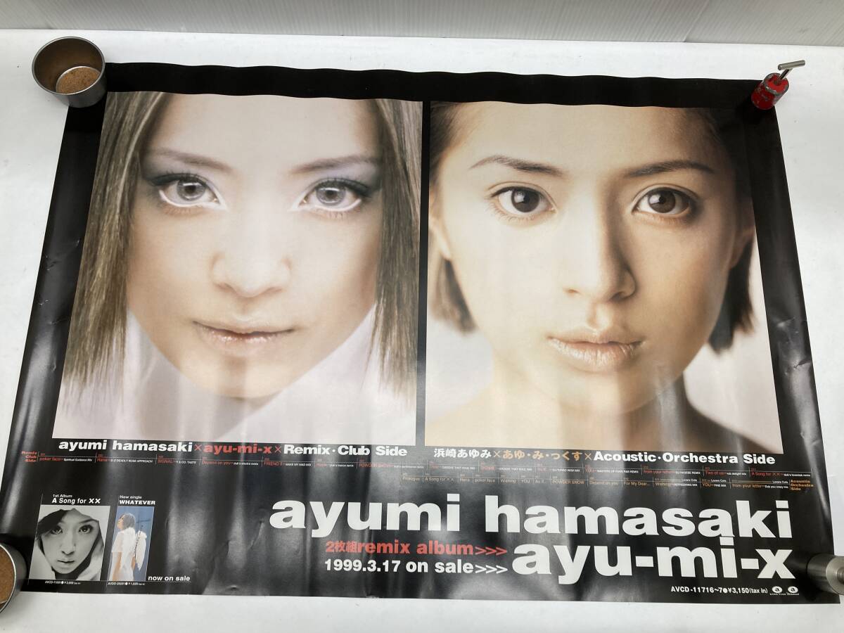 節約 浜崎あゆみ B2 ポスター WHATEVER