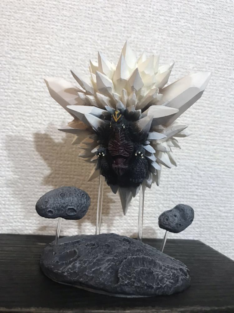 特撮大百科 オーナメント戦闘生命 スペースゴジラ 飛行形態レジン