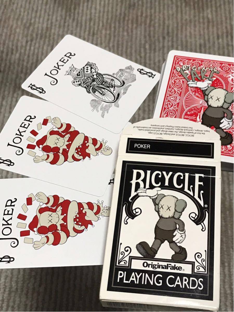 Original Fake Kaws Bicycle トランプカード トランプ Original Fake