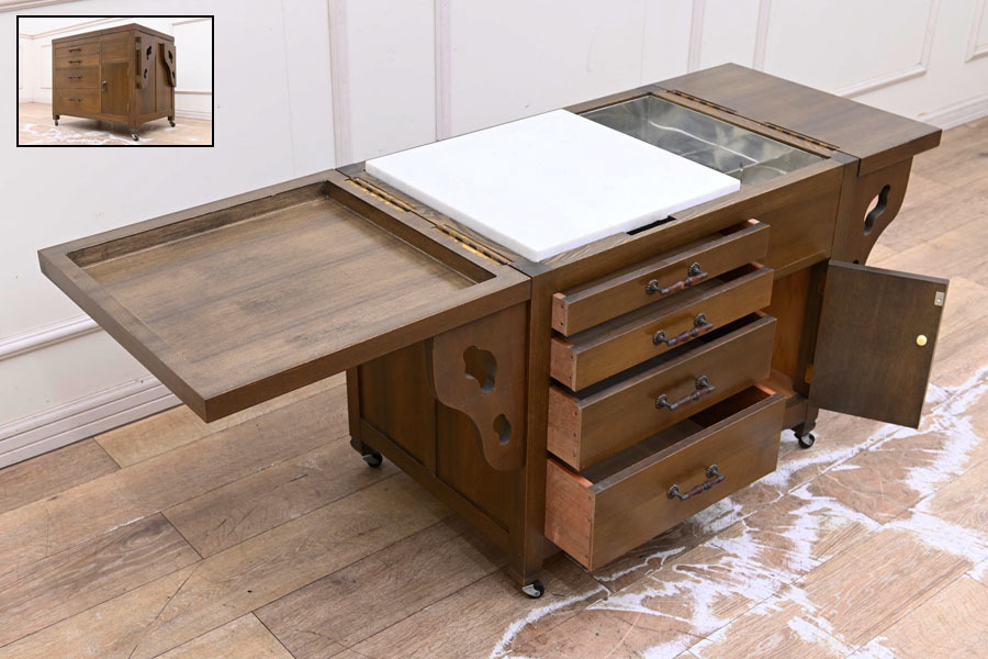 holbein ホルベイン 木製 アトリエキャビネット サイドチェスト