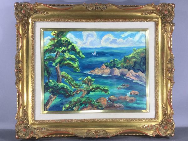 油彩原画『川•夏の終わり』 F10号 ミチ•スダ 桑子（F10号） |