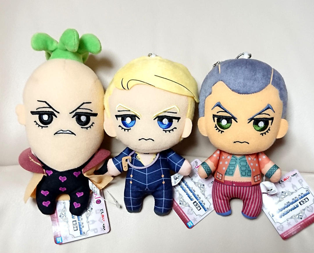 ジョジョの奇妙な冒険 5部 黄金の風 護衛チーム・暗殺チーム ともぬい