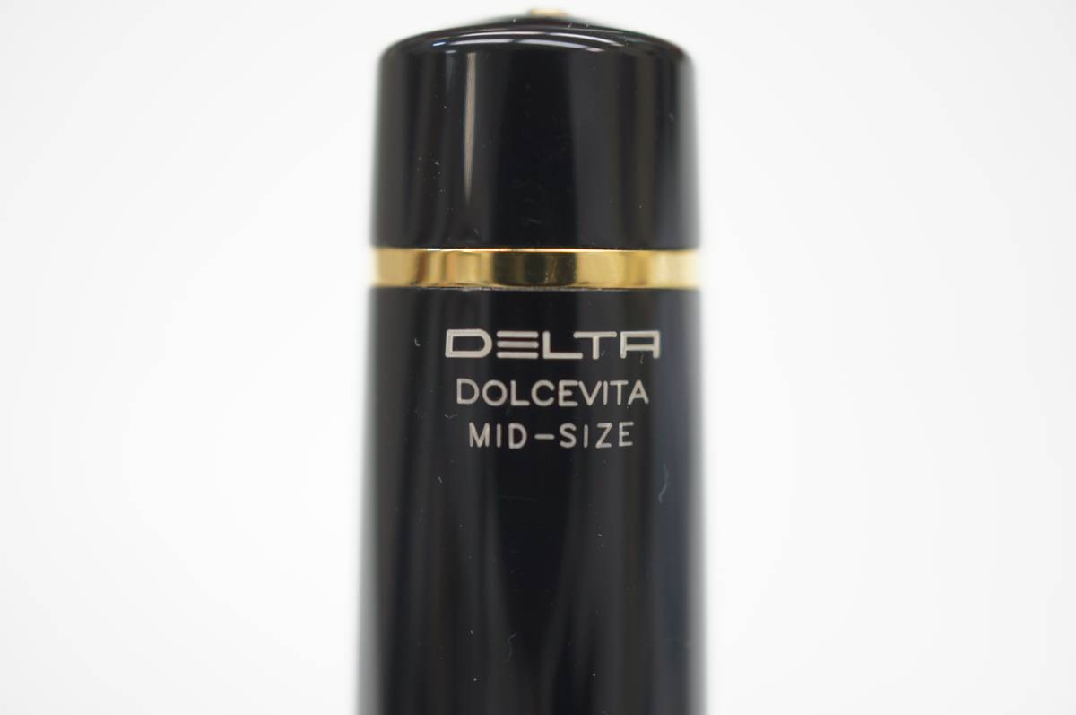 美品 デルタ ドルチェビータ オーロ スリム バーメイル ボールペン