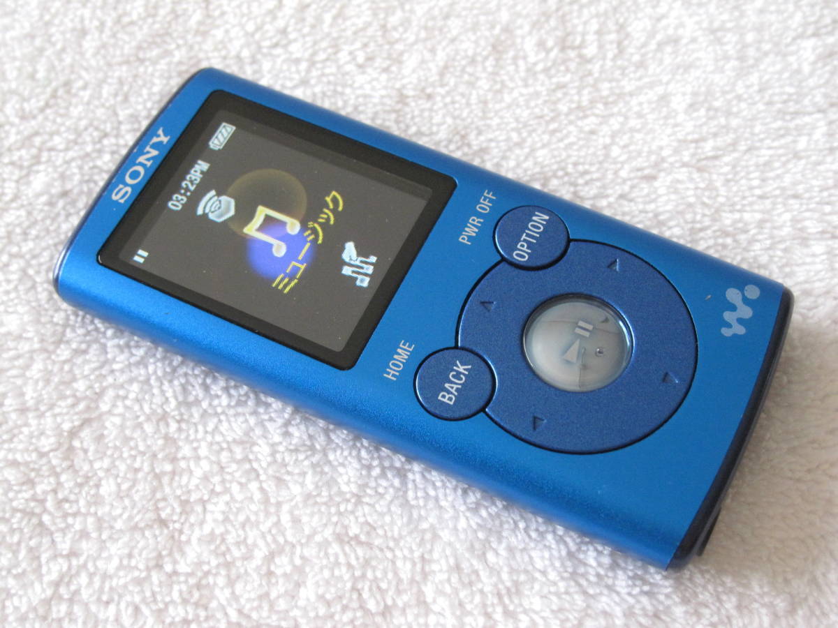 バッテリー良好】ソニー ウォークマン NW-A16 32GB あお ブルー