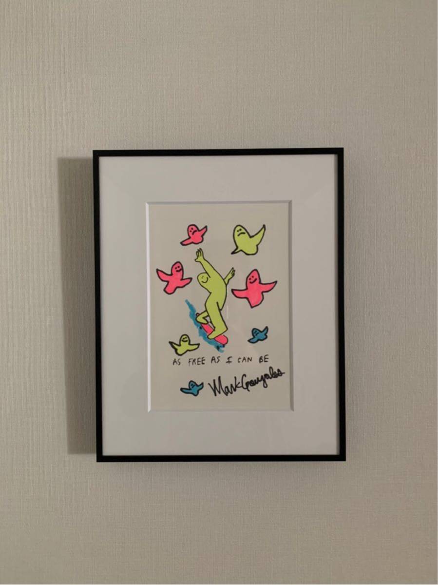 原画 mark gonzales gonz マークゴンザレス アート作品 原画 mark