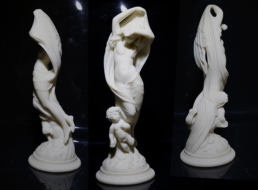 西洋彫刻 大理石 ヴィーナス 天使 裸婦像 彫刻 女神 美術品 少年 少女