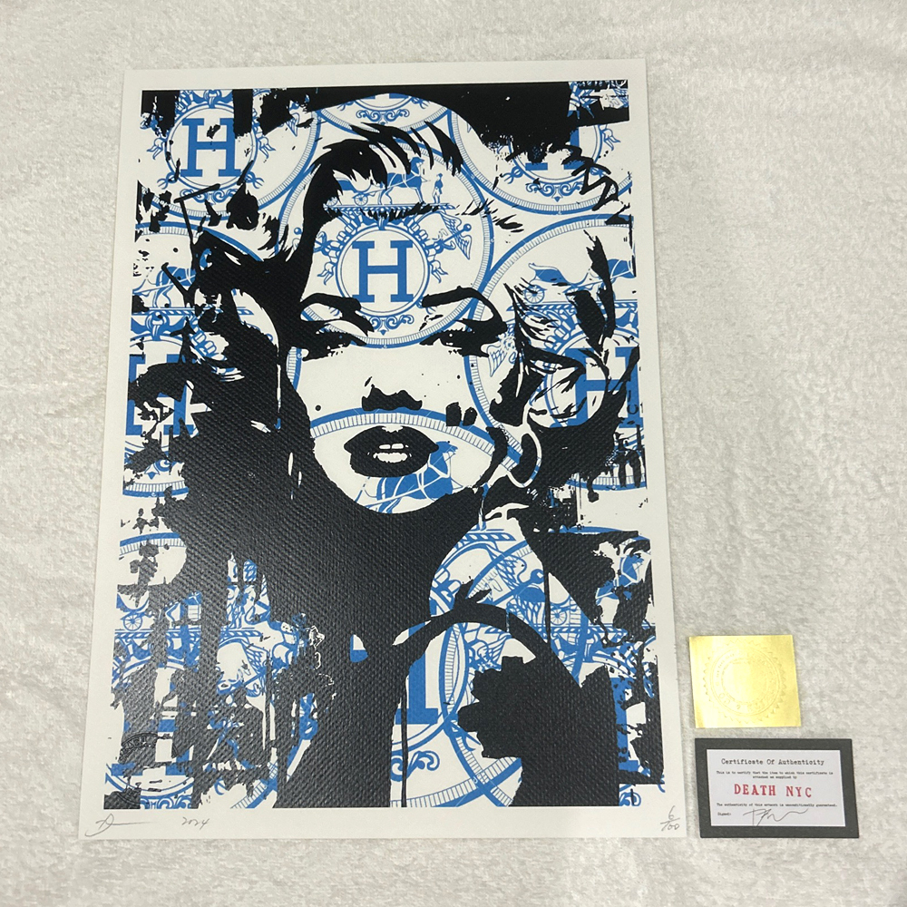 DEATH NYC エルサ ① アナと雪の女王 100枚限定 ポスター - メルカリ