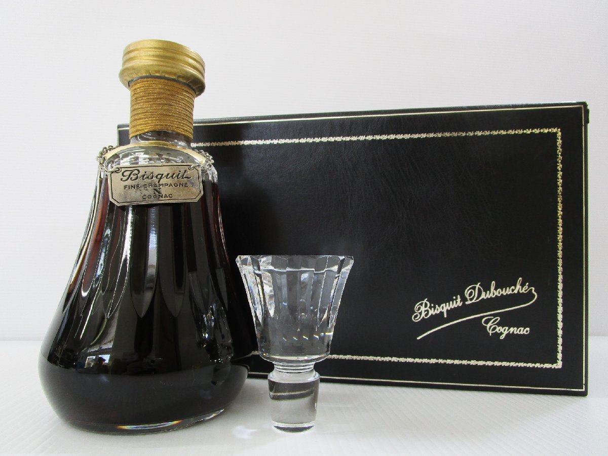 古酒Bisquitビスキーナポレオンバカラボトルコニャックブラン