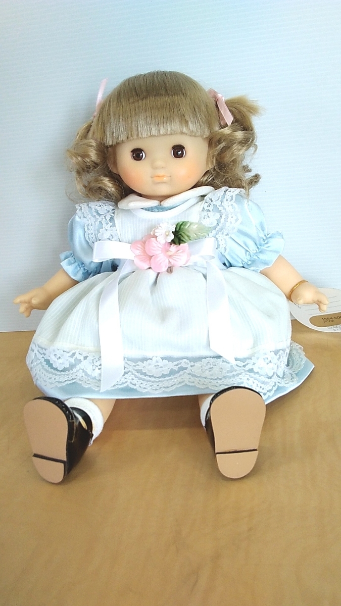 アンティークレトロセルロイド人形女の子D 抱き人形着せ替え人形