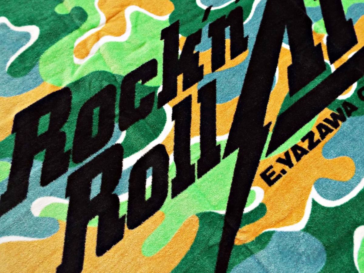 矢沢永吉ビーチタオル Rock'Roll Army'90【当時物】 矢沢永吉ビーチ