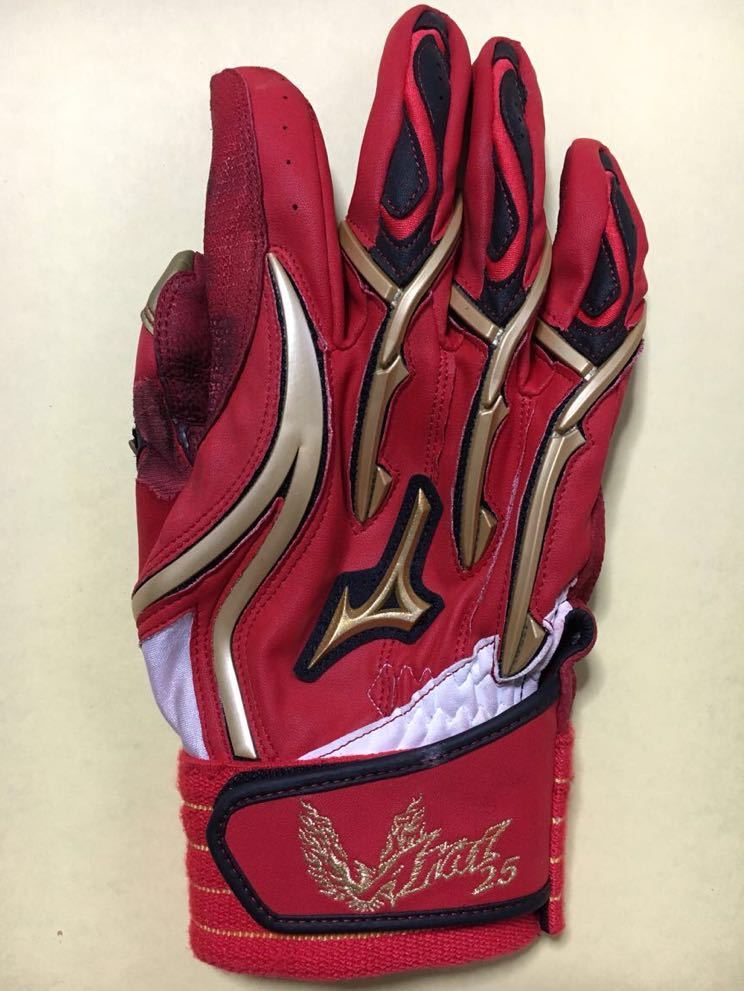 新井貴浩 実使用 バッティンググラブ 新井貴浩 実使用 バッティング