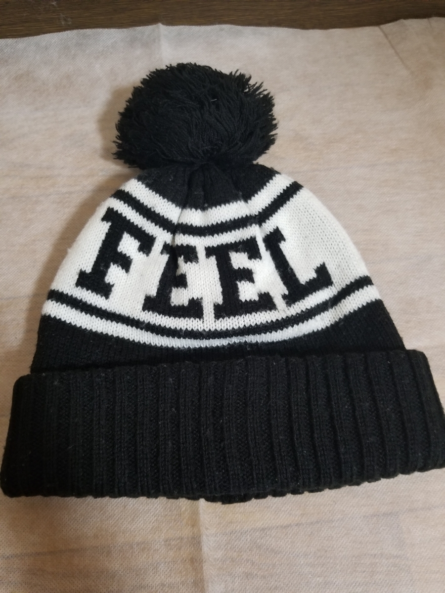 新品マウジー moussy 安室奈美恵 FEEL ニット帽