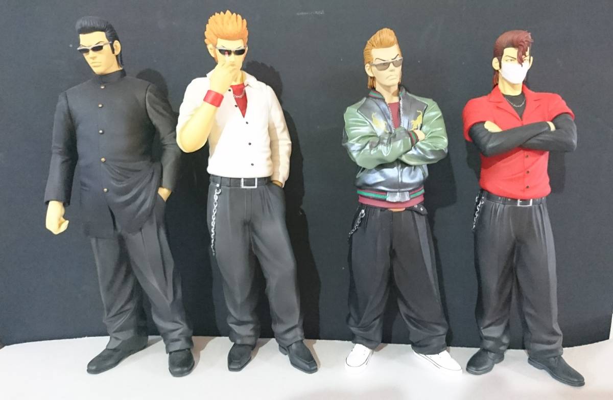 d*3様 クローズワースト象牙フィギュア海老塚三人衆 桐島ヒロミ本城