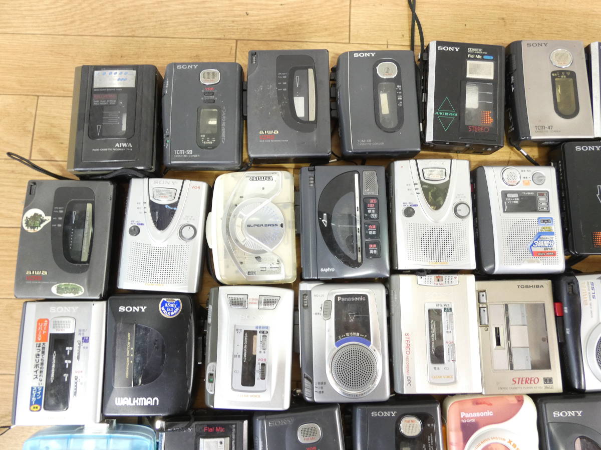 SONYウォークマンPanasonic カセットプレイヤーまとめ売り ジャンク