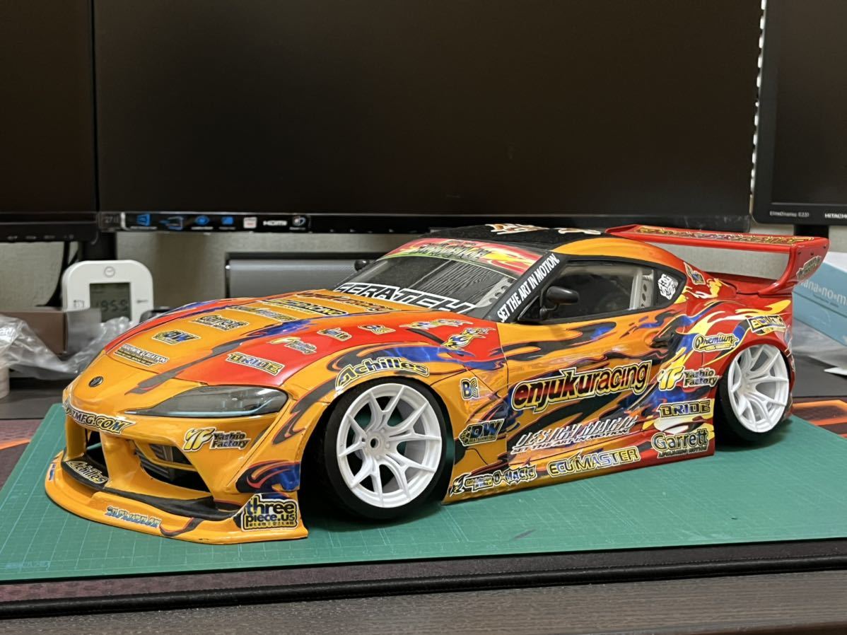 ADDICTIONリアルグレードボディ GRスープラ ラジコンボディ ADDICTION