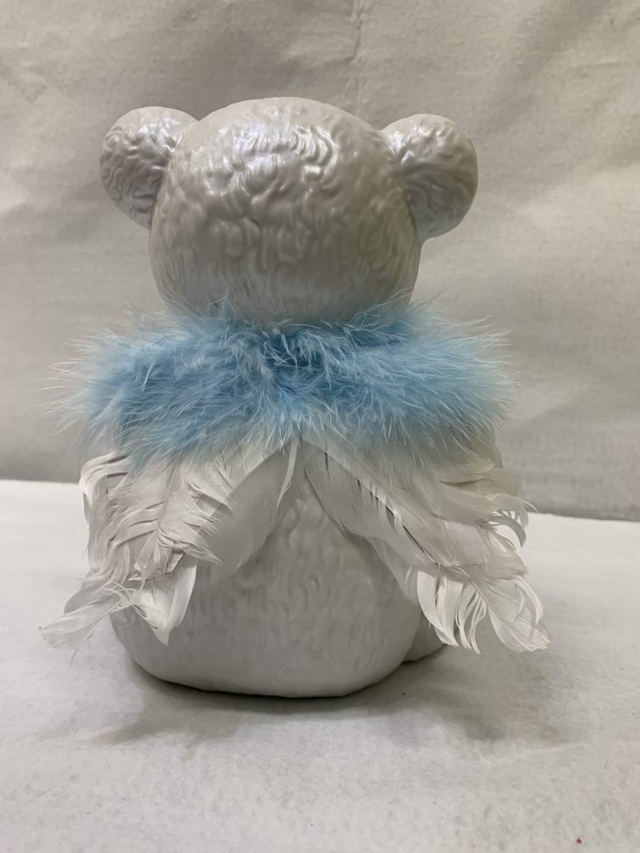 テディデキャンタ Ayame ブランデー 飾り ボトル 青 ブルー シャンパン