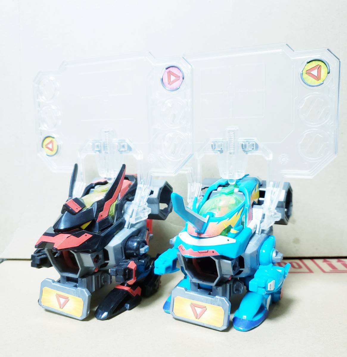 バトルビーダマンセット コバルトソード ライノキャノン バトル