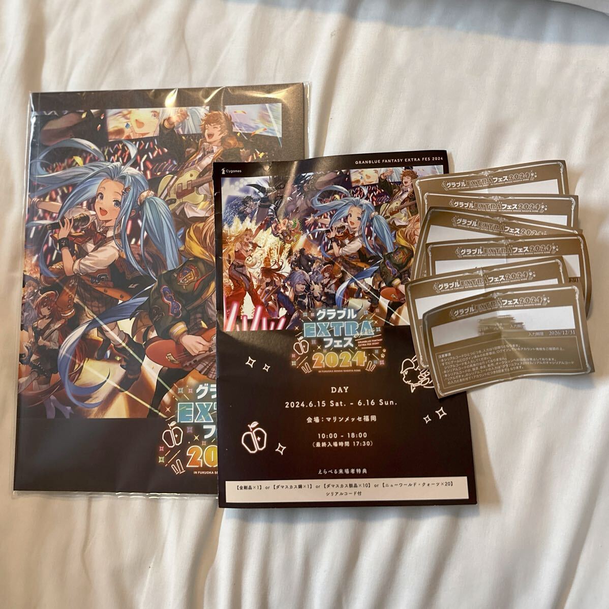 グラブルEXTRAフェス2022パンフレット来場者特典付き