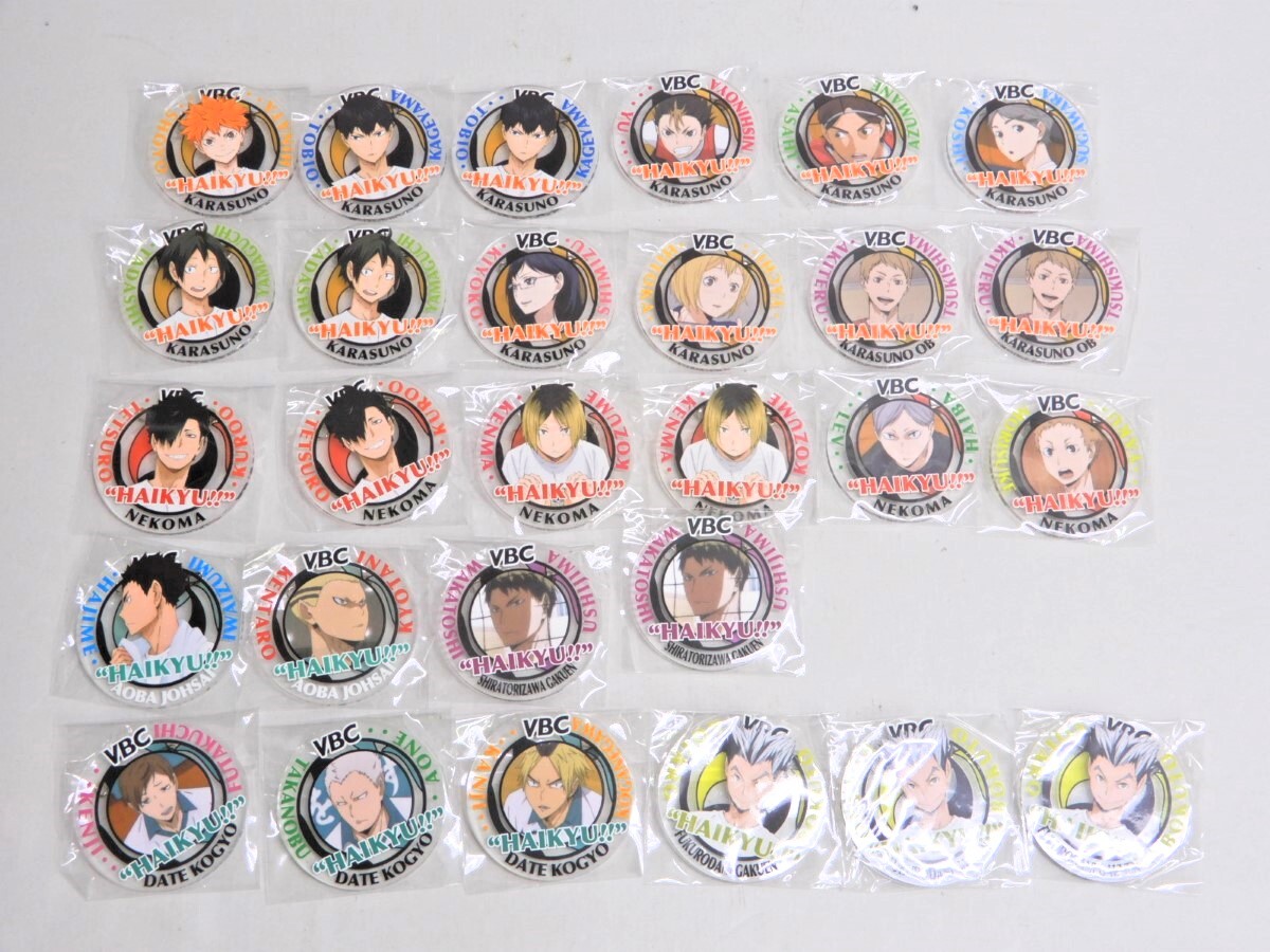 ハイキューVBC アクリルバッジコレクション 2016 ver 【公式通販】