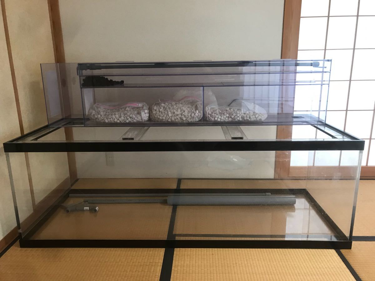 1800水槽 上フィルター