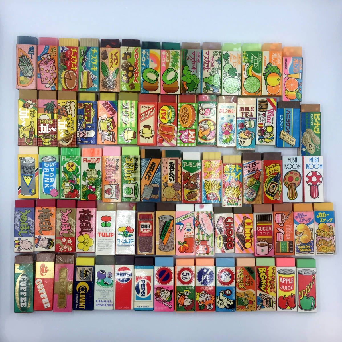 ヒノデワシ消しゴム昭和限定セット 昭和レトロ消しゴム、ヒノデワシ