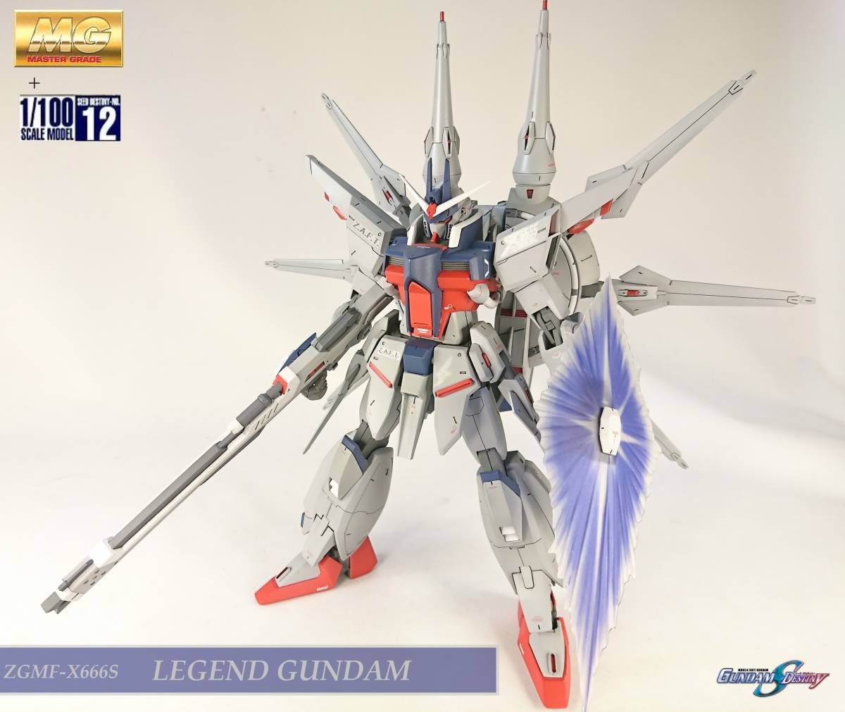 1/100 レジェンドガンダム 塗装 改修 完成品 機動戦士ガンダムSEED