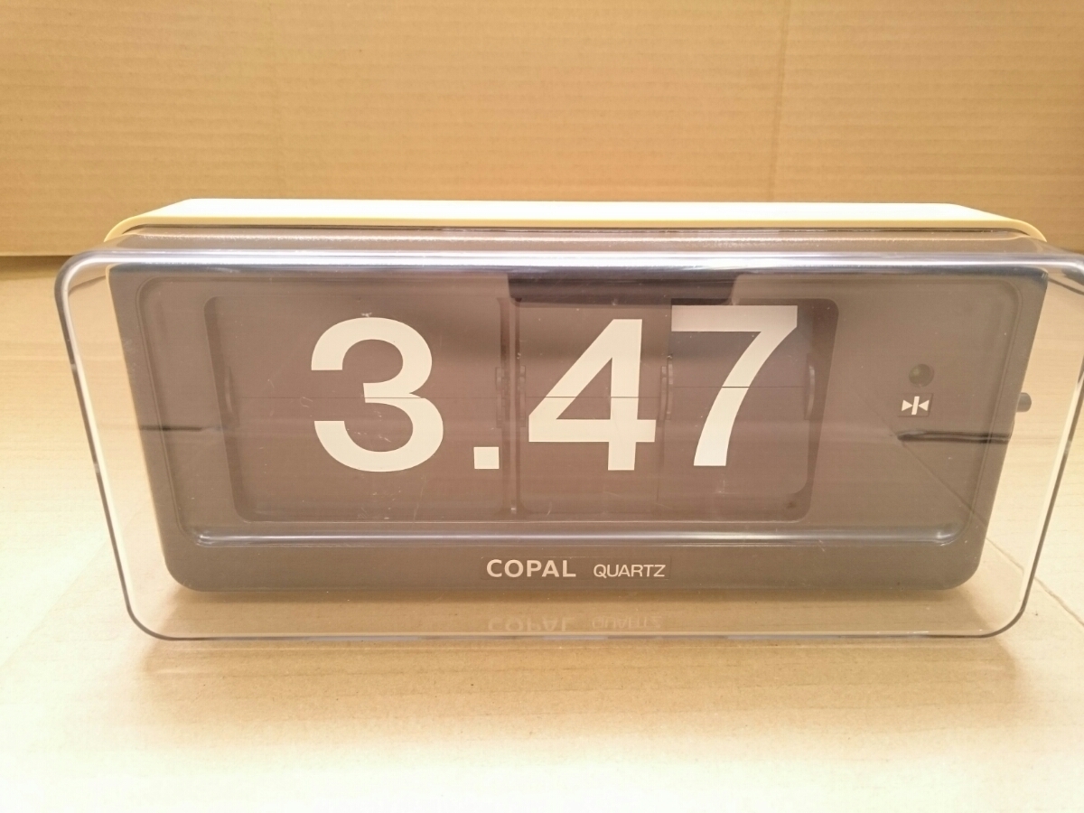 COPAL パタパタ時計 昭和レトロ 702 メタルゴールド 50Hz 希少品 2026