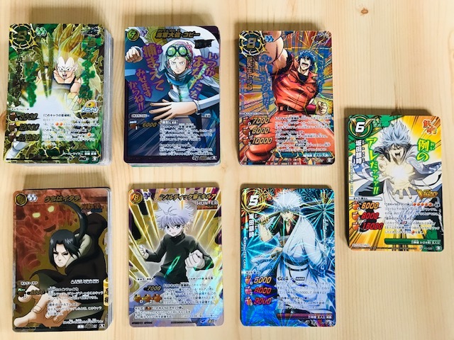 ミラバト キラカード 約120枚 (ONEPIECE、ドラゴンボール、トリコ