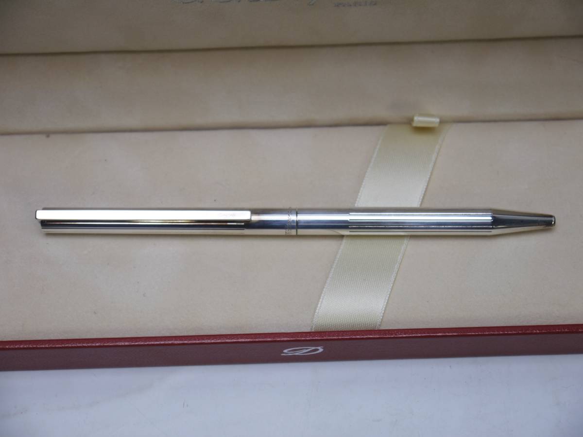 デュポン S.T.DUPONT クラシックシルバーシャープペン