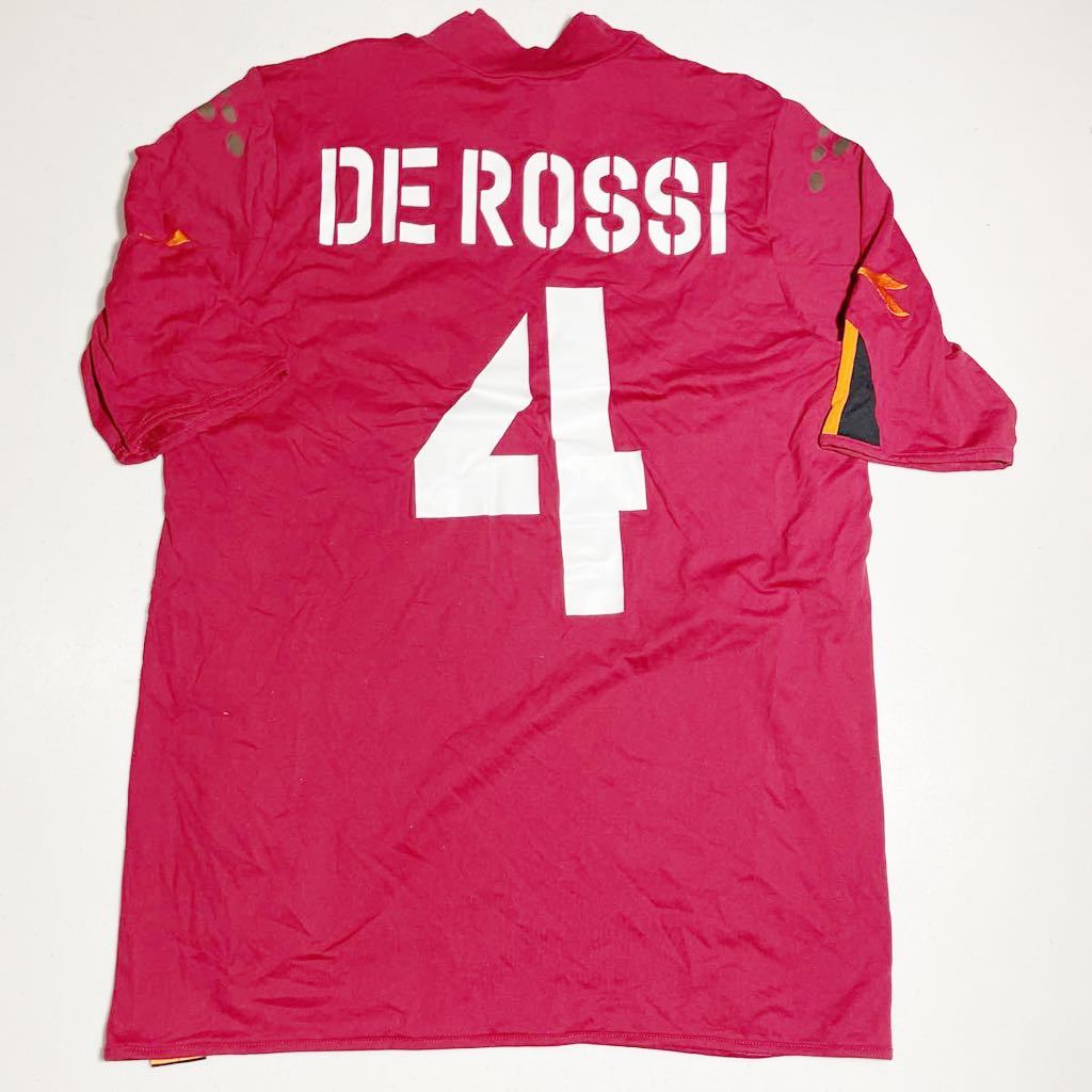 デ・ロッシ 引退記念パッチ付 ASローマ 19／20 ユニフォーム AS