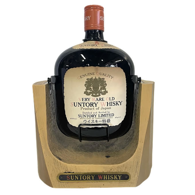 サントリーオールド4000ml 特級表記 未開封 特大 台座付