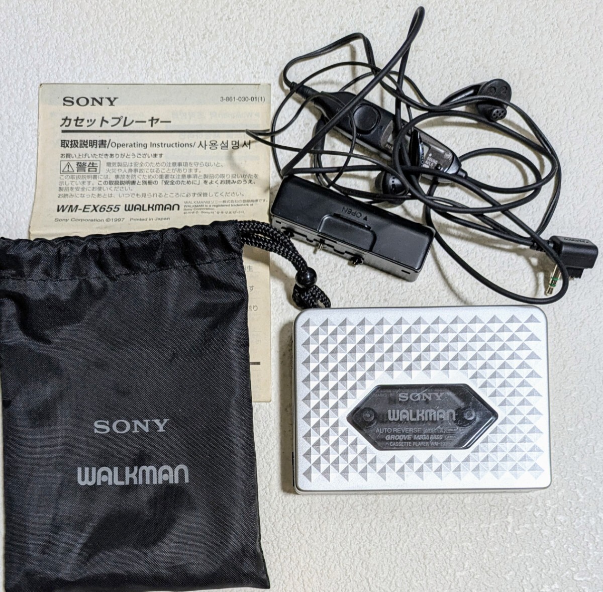 ジャンク品扱い】SONY ソニー ウォークマン WM-101 【公式通販】