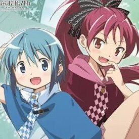 魔法少女まどか☆マギカ 蒼樹うめ展 タペストリー まどか さやか 仁美