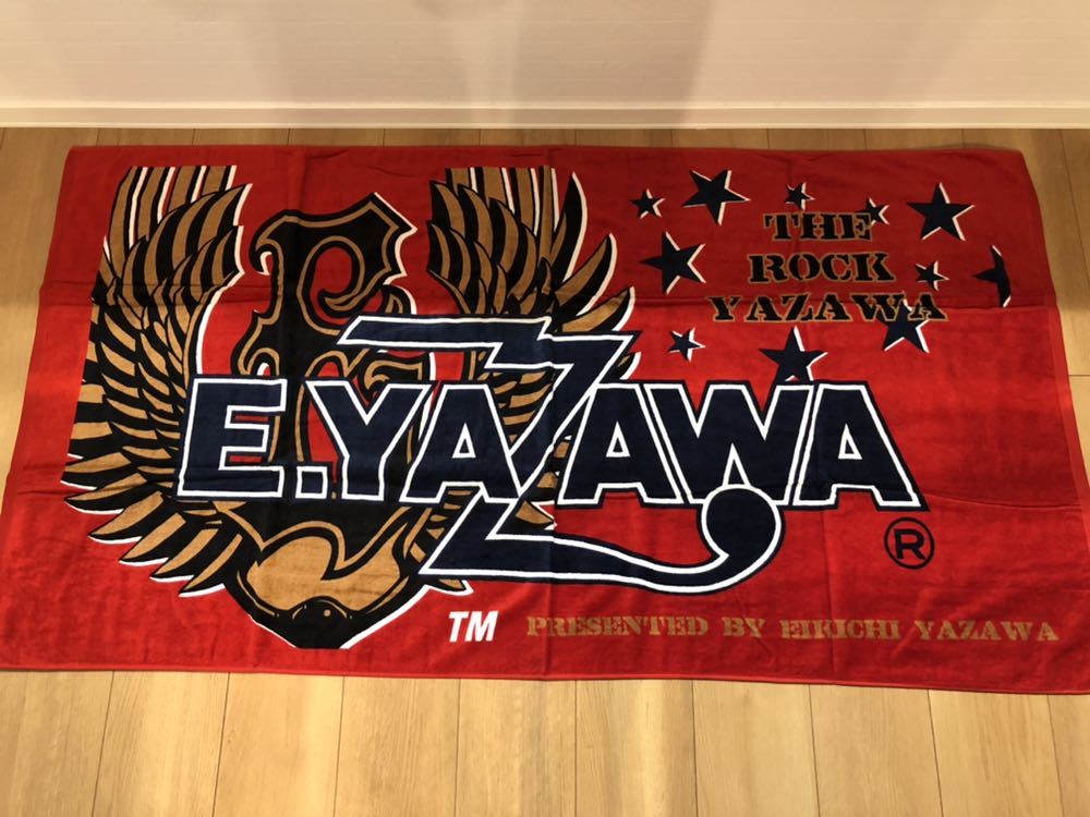 矢沢永吉 スペシャルビーチタオル E.YAZAWA スペシャルビーチタオル