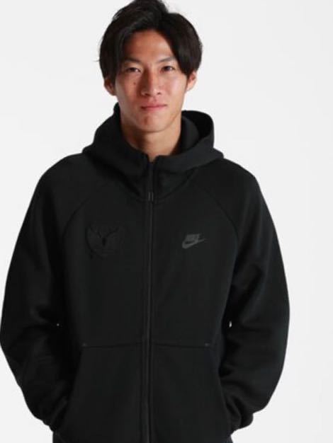 希少品鹿島アントラーズ 19 NIKE テックフリースフルジップフーディ
