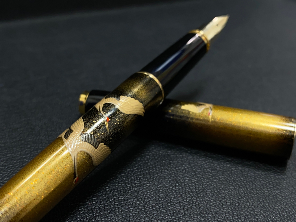 パイロット 蒔絵 金魚 国光会 勝田精 高蒔絵 万年筆