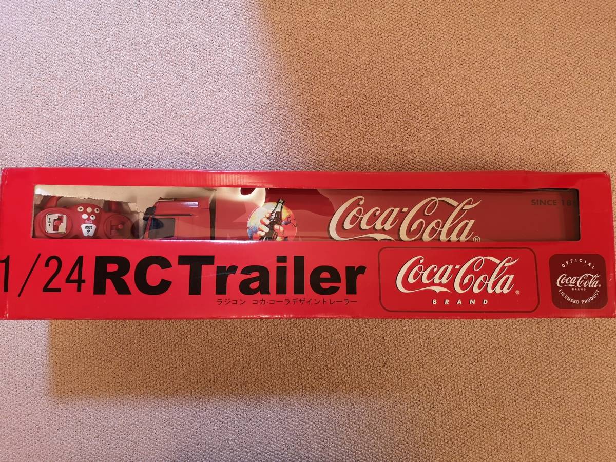 未使用 コカ・コーラ トレーラー ラジコン ラジコン コカ・コーラ