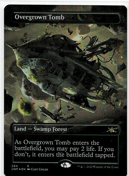 MTG 草むした墓 ギャラクシーfoil アンフィニティ MTG 草むした墓