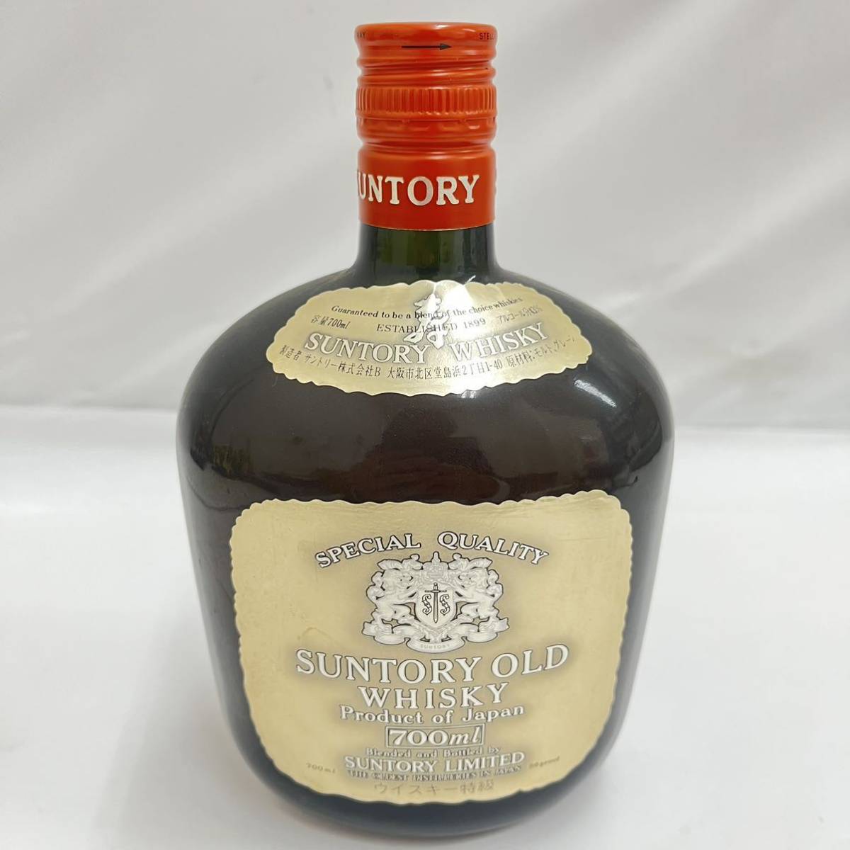 古酒。三楽デラックスオーシャン ウイスキーDELUXE OCEAN WHISKY