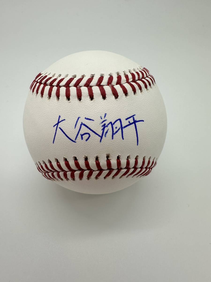 大谷翔平 MLB初安打記念 直筆サイン MLB公式ホログラム インスク 額装