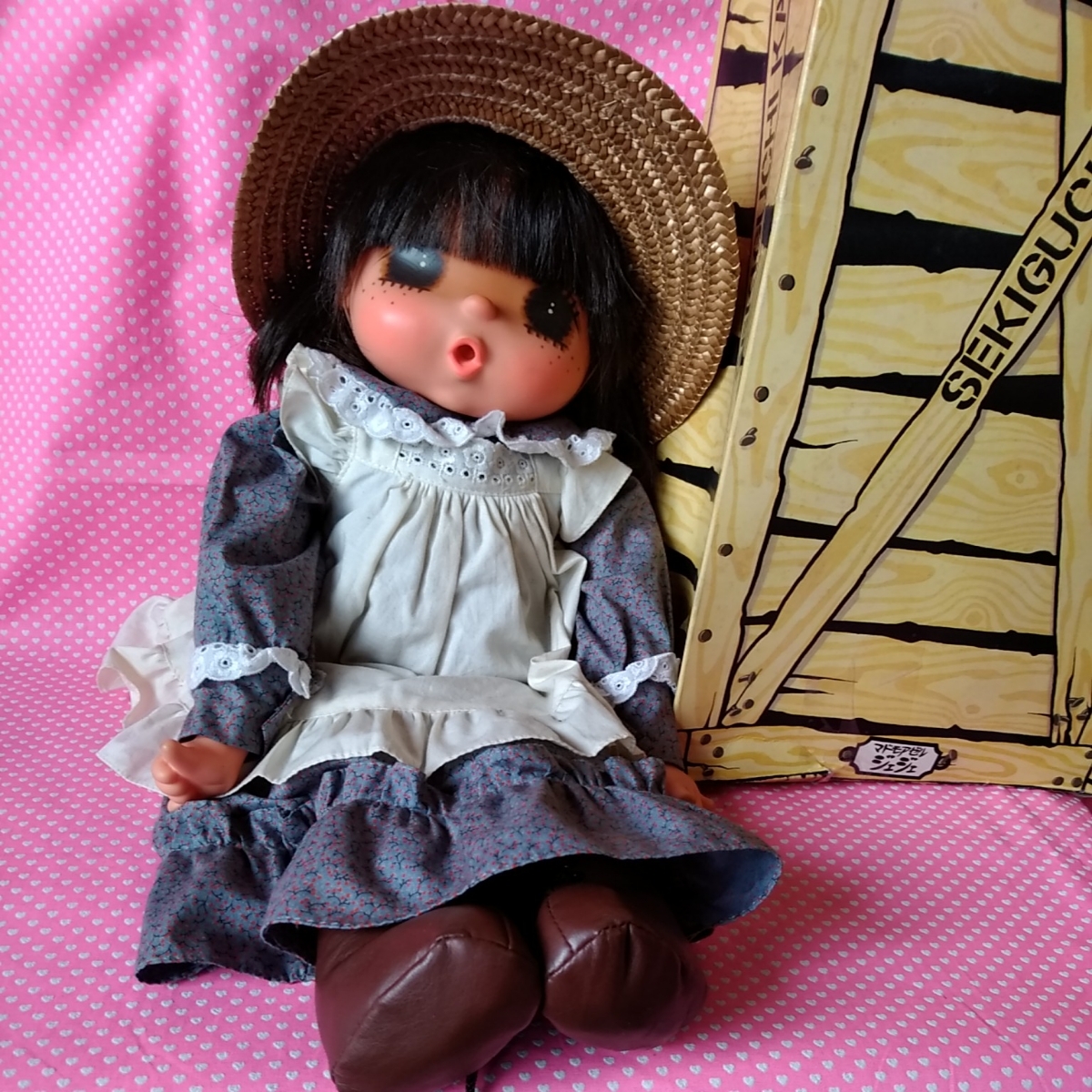 セキグチ マドモアゼルジェジェちゃん 昭和 レトロ ジェジェ人形 箱あり