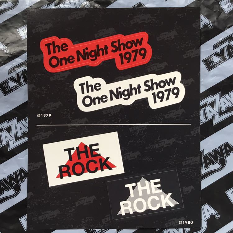 矢沢永吉 The One Night Show 1979 告知 ポスター 名古屋 矢沢永吉 ONE