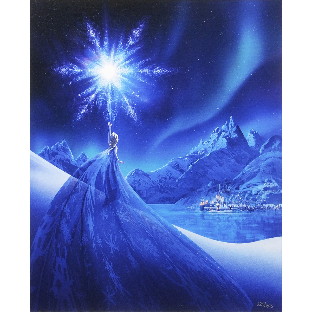 ディズニー／エルサズトランスフォーメーション（JP）ジクレ版画ED195