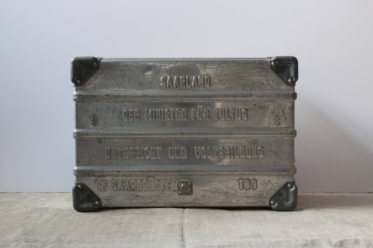 ヴィンテージ アルミコンテナ ミリタリー コンテナ ビンテージ その1