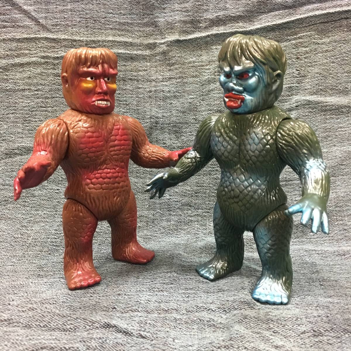 サンダ＆ガイラ（マルサン電撃）ソフビフィギュア2体セット サンダ