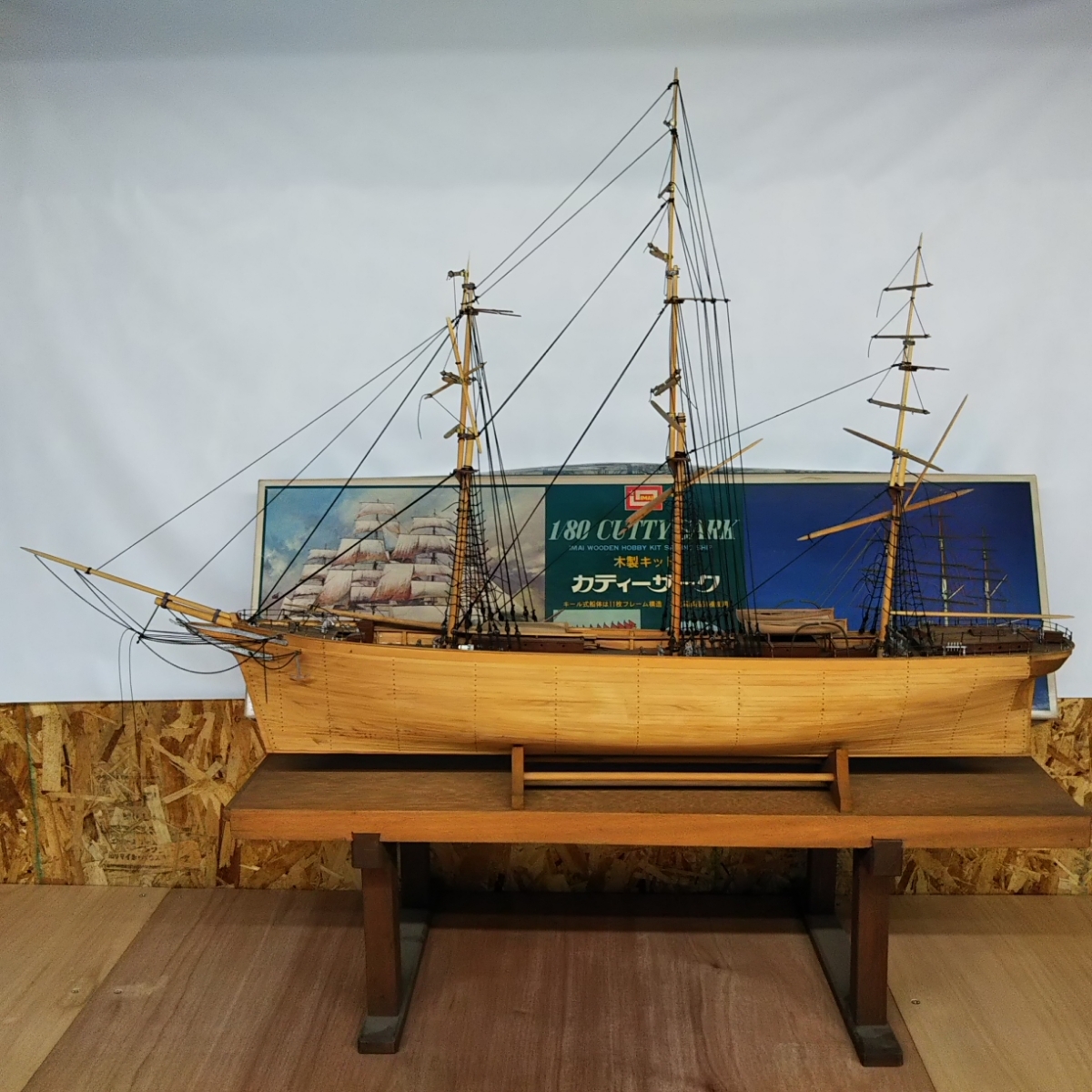 IMAI 木製キット カティーサーク 1/80 木製帆船模型キット イマイ 1/80